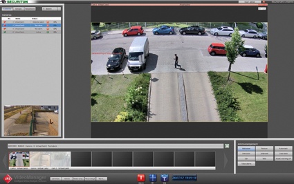 IPS VideoManager ist eine Software von Securiton zur Auswertung von...