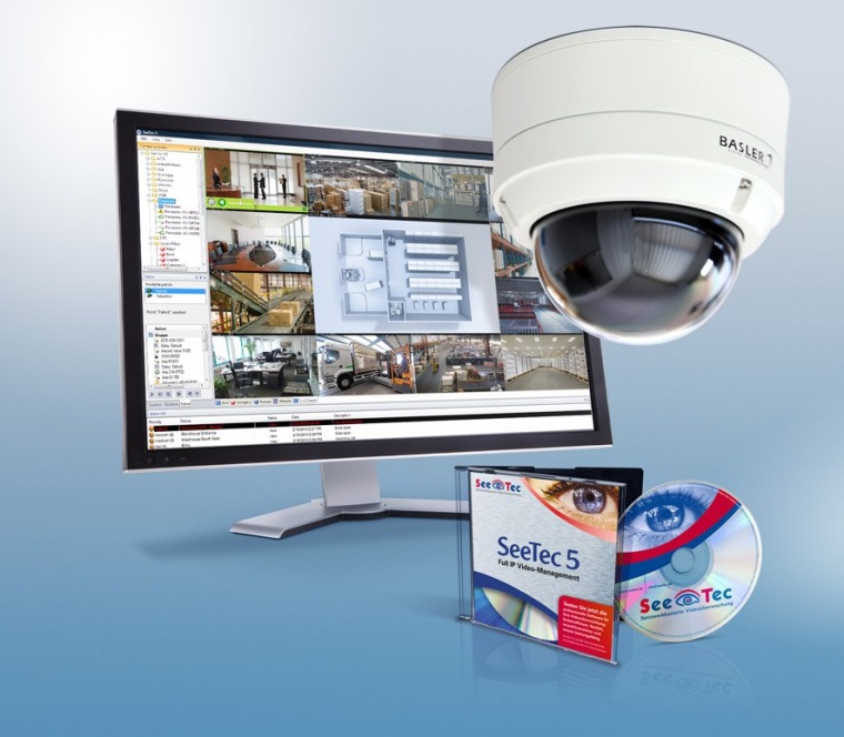 SeeTec integriert Basler IP-Kameras