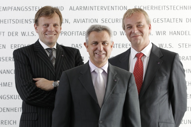 Axel Mau, Markus Steib und Andreas Burmeister von W.I.S.