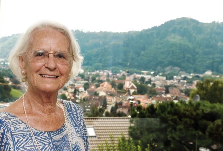 Gisela Sick wird heute 90 Jahre alt.