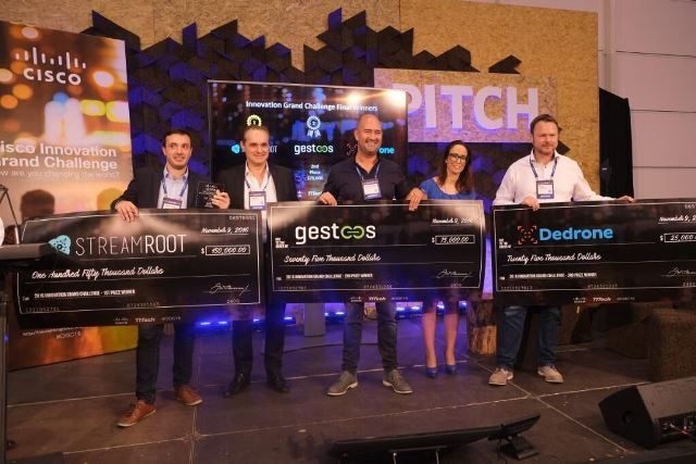 Dedrone unter den Gewinnern des Cisco Innovation Grand Challenge 2016