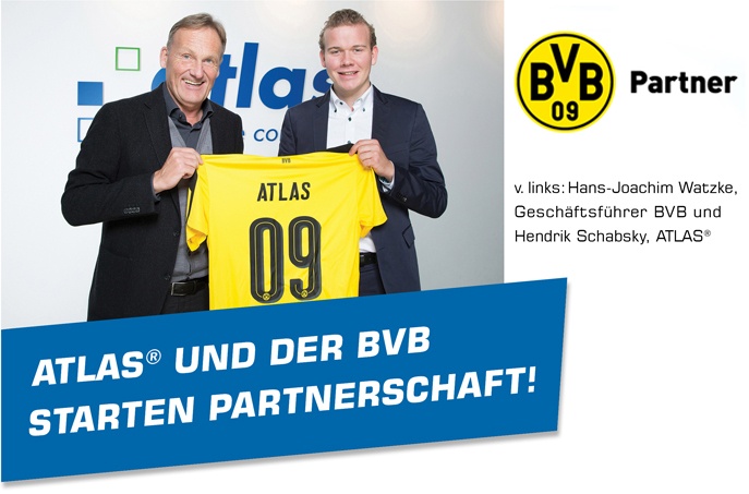 Atlas und Borussia Dortmund schließen Partnerschaftsvertrag