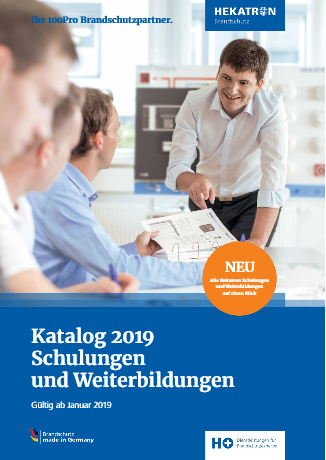 Hekatron stellt Katalog 2019 für Schulungen und Weiterbildungen vor