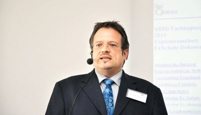 Lars Oliver Laschinsky, 1. Vorsitzender des Vereins der Brandschutzbeauftragten...