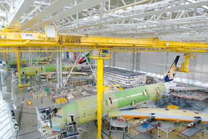 Die Siemens-Division Building Technologies hat für den Flugzeughersteller...