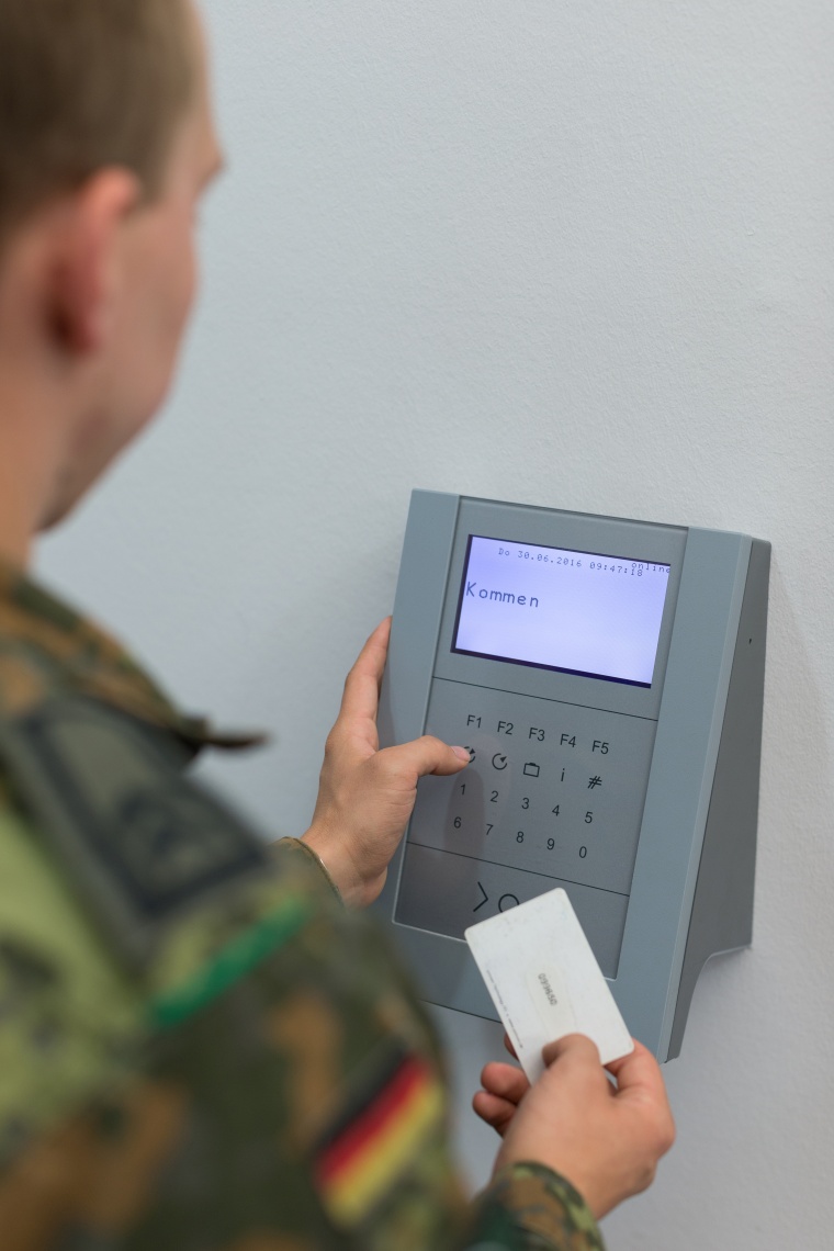 Primion hat 150 Standorte der Bundeswehr mit der Soft- und Hardware zur...