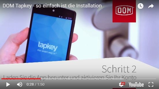 Video: Dom Tapkey installieren