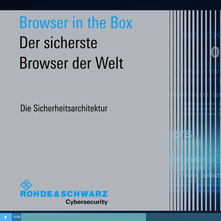 Browser in the Box – Der sicherste Browser der Welt Teil 1