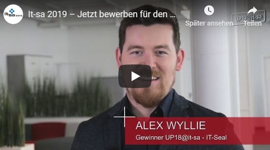 it-sa 2019: UP19-Award für Start-ups
