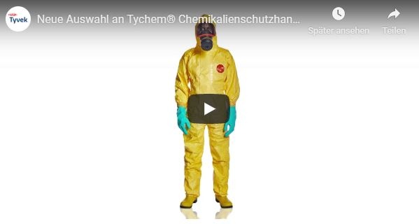 Video-Webcast: Neue Tychem-Sicherheitshandschuhe von DuPont