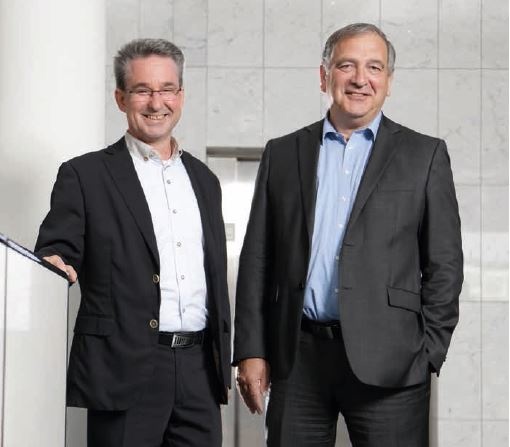Jörn Krinelke, Security-Experte bei Itenos (l.) und Frank J. Becker, Leiter...