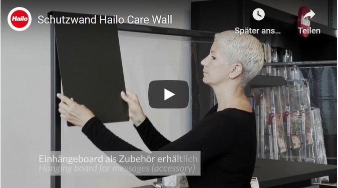 Schutzwand Hailo Care Wall