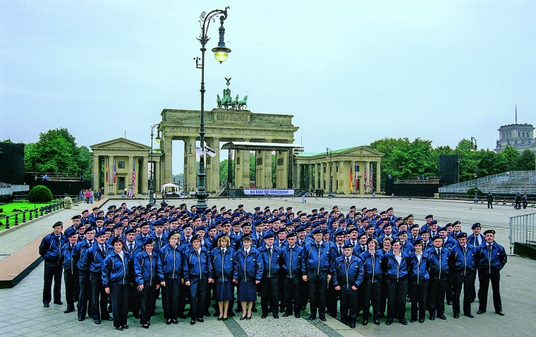 Einsatz beim Abzug der westalliierten Streitkräfte. © Foto: Kötter Services