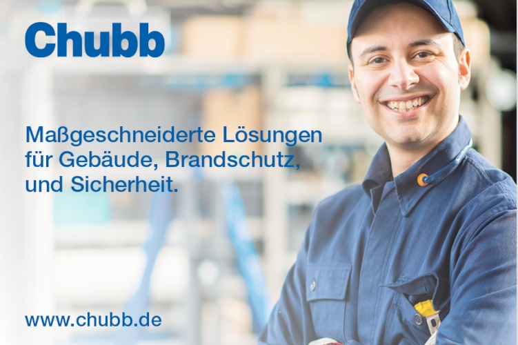 Chubb ist ein führender Anbieter von Sicherheits- und Brandschutzlösungen...
