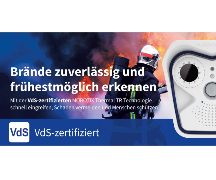 Brandschutz: Mobotix jetzt mit VdS-anerkanntem Wärmebildsystem zur...