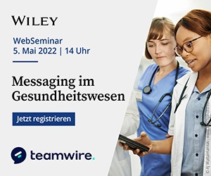 Webseminar am 5. Mai um 14 Uhr: Messaging im Gesundheitswesen