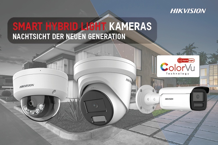 Die Smart Hybrid Light Kameras mit ColorVu von Hikvision wurden entwickelt, um...