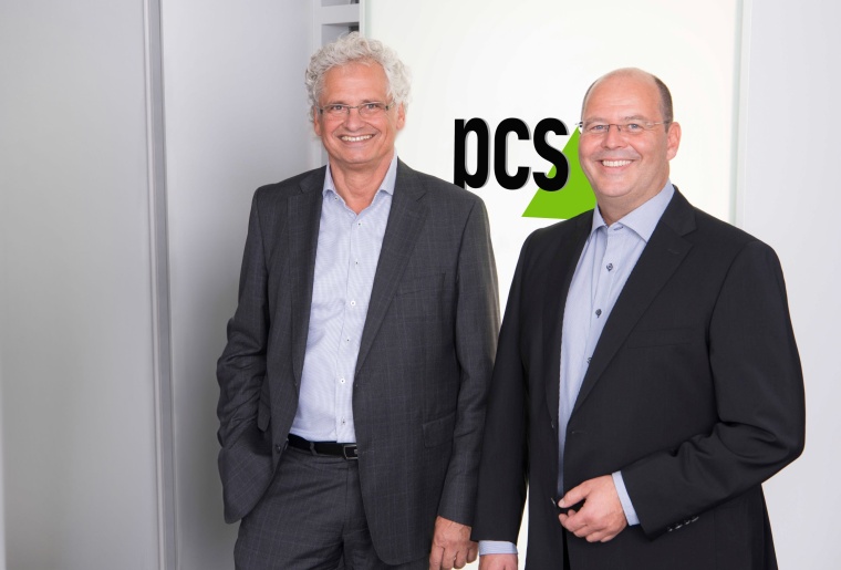 Die PCS Geschäftsführer Walter Elsner und Ulrich Kastner-Jung (v. l.) © PCS...
