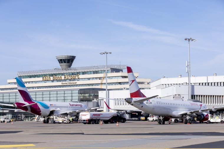 Flughafen Köln Bonn. Bild: Motorola/Andreas Wiese