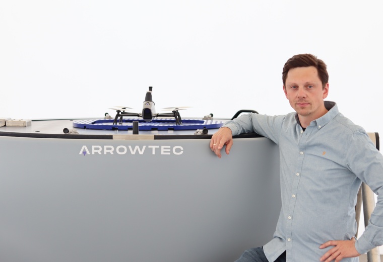 Josua Benner, Gründer von Arrowtec © Arrowtec