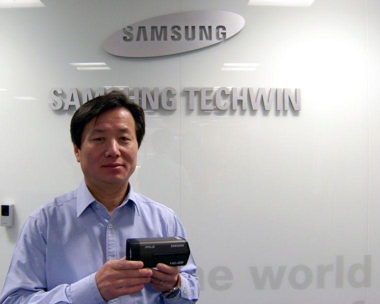 Samsung Techwin Europes Managing Director Lucas Lee