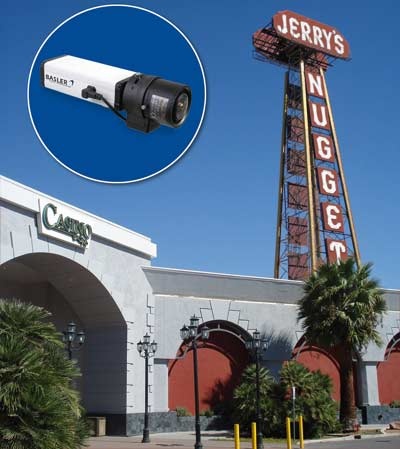 Basler Vision IP Camera models have been selected by Jerrys Nugget Casino