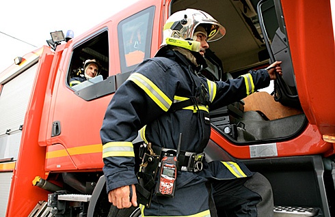 Experiments were recently conducted with French fire-fighters in a real test...