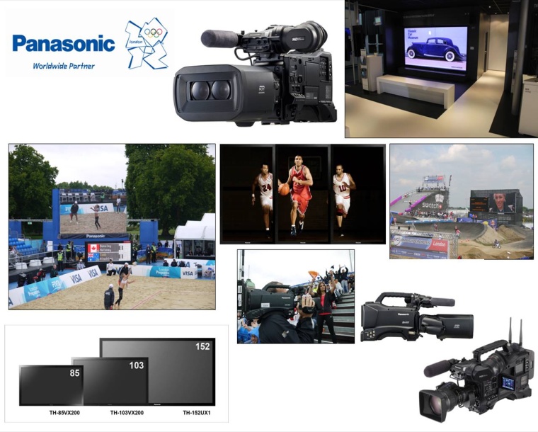 Panasonic Provides Worlds Largest Screens for London 2012 Olympic Games