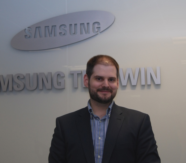 Greg Nunez, Access Control Product Manager for Samsung Techwin Europe