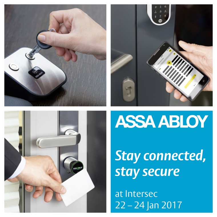 Assa Abloy: Stay Connected, Stay Secure at Intersec 2017