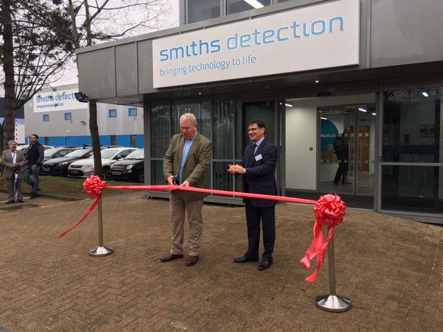 Smiths Detection opens new UK centre of excellence for trace detection
