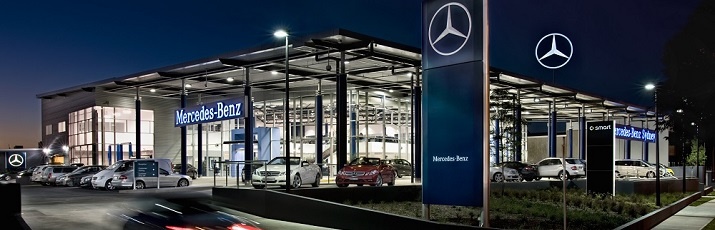 Morse Watchmans KeyBank Touch key management system at Mercedes-Benz in Sydney