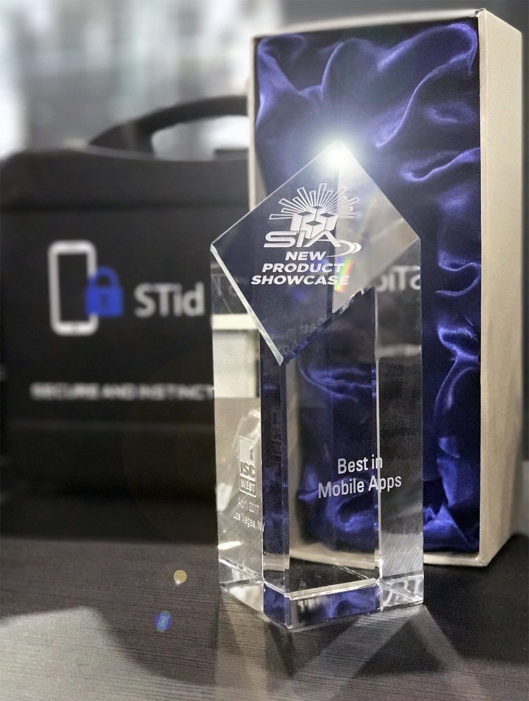 SIA awarded STid with its Mobile Apps trophy for STid Mobile ID