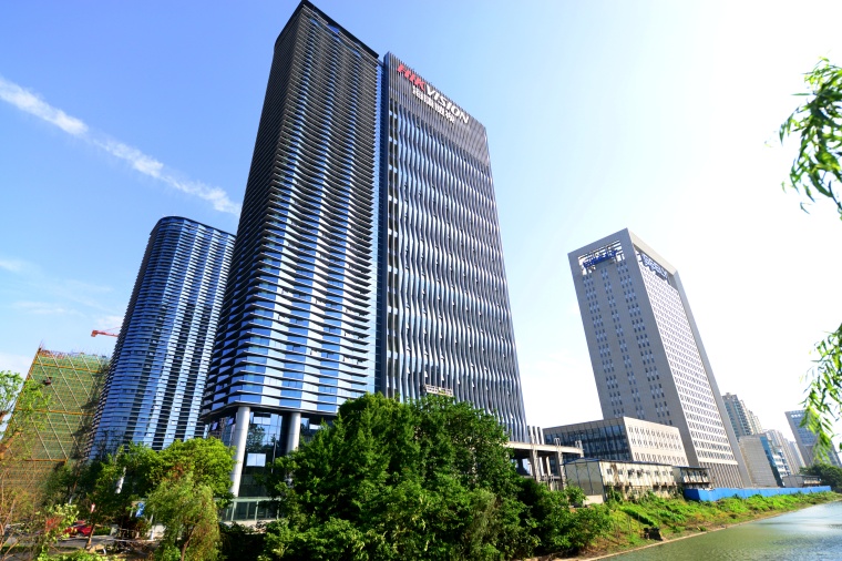 The Hikvision headquarter in Hangzhou