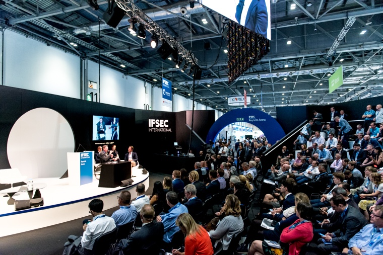 The Keynote Arena at IFSC features presentations from leading security...