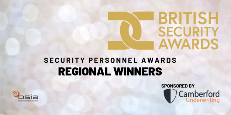 Regional winners British Security Awards