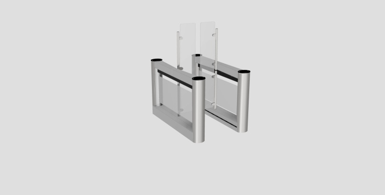 Behind the beautiful exterior of a Fastlane turnstile, the intelligent infrared...