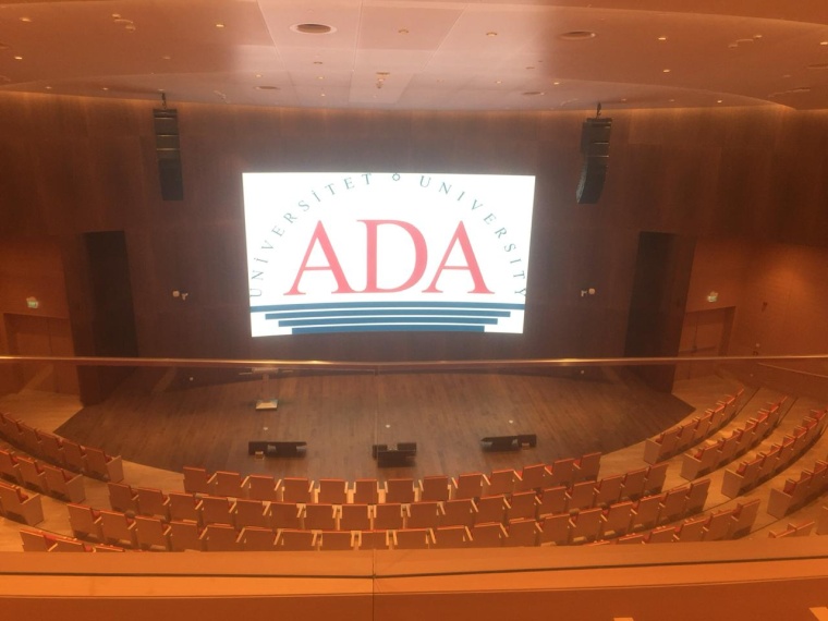 First Dahua LED Screen Project in Azerbaijan Applied in ADA University