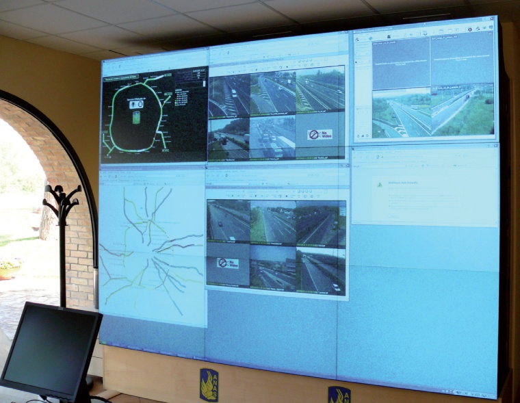 Eyevis: supports public institution motorway operation in Italy