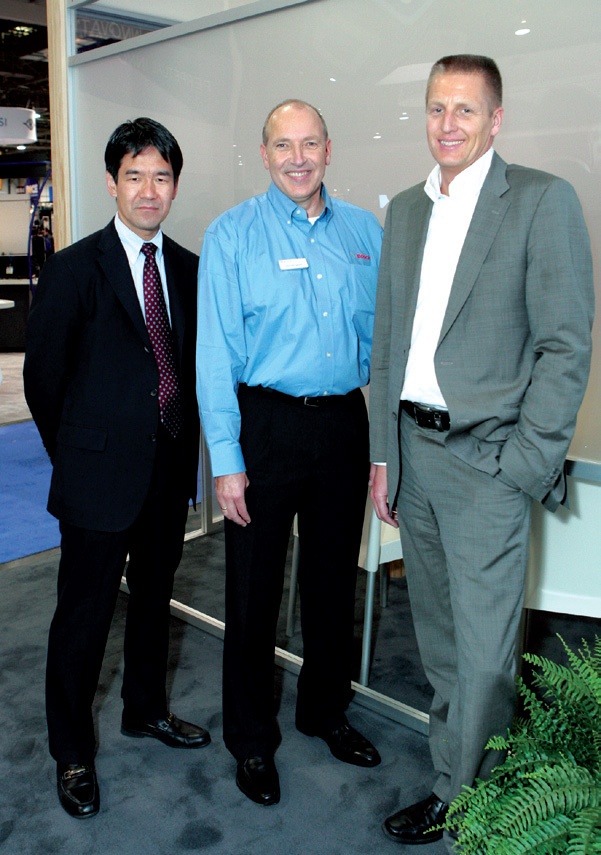From left to right: Matt Soga, Senior General Manager, B&P Marketing Division,...