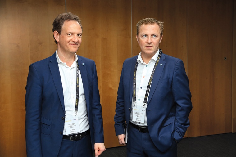 Thomas Lausten, Vice President EMEA, and Kenneth H. Petersen, Chief Sales and...
