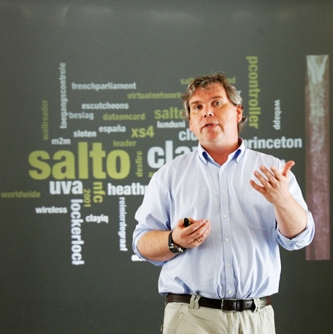 Marc Handels, Vice President Global Marketing & Sales at Salto Systems