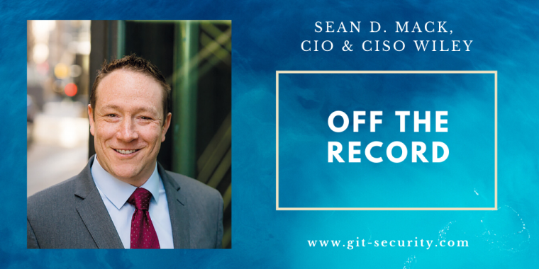 Sean D. Mack, CIO and CISO of Wiley