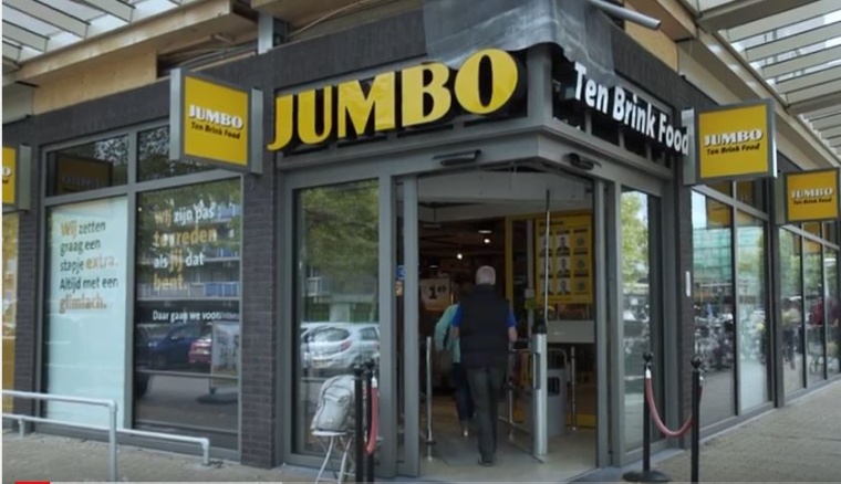Jumbo proclaimed safest store in the Netherlands thanks to face matching