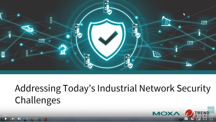 Moxa shares the most common cybersecurity issues with converged IT/OT networks,...