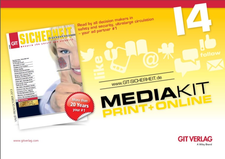 GIT SICHERHEIT media kit 2014