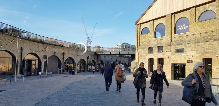 Gallagher Security is helping to secure a new London area by Kings Cross...