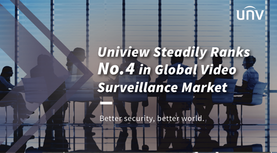 Unview 4th on the global security market