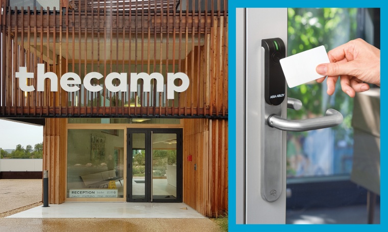 Aperio wireless locks meet The Camp’s needs for security, sustainability and...