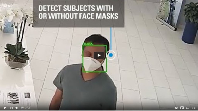 Using AI-enabled edge intelligence for face mask detection